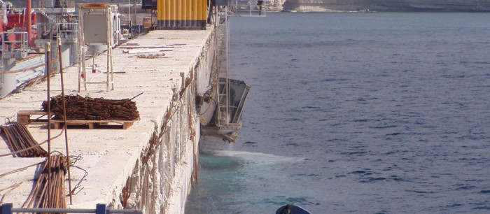 Marsaxlokk breakwater