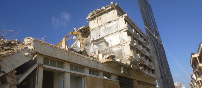 Demolition of Grand Hotel Verdala
